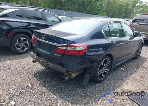 2017 Honda Accord Sport z USA, uszkodzony, nr VIN 1HGCR2F5XHA297142